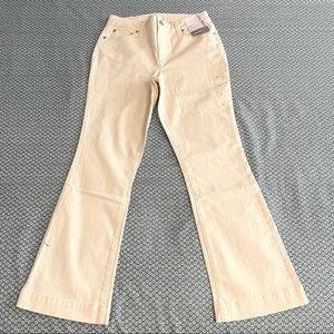 NWT Nine West Kick Flare High Rise Jeans